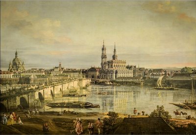 Old Town of Dresden by Bernardo Bellotto